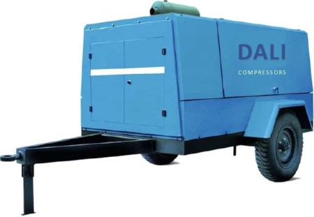 Передвижной компрессор Dali DLDY-37/10GA-F